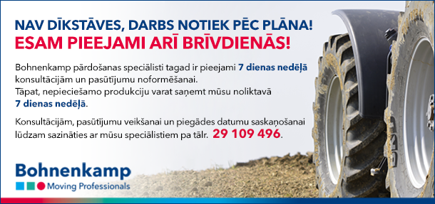 Nav dīkstāves, darbs notiek pēc plāna! Esam pieejami arī brīvdienās!