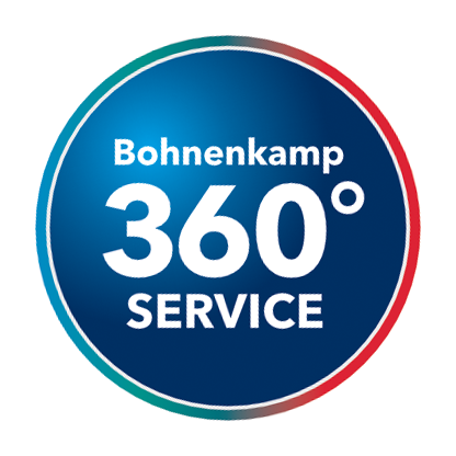 Bohnenkamp Service 360°  Atjaunināts Bohnenkamp klientu standarts