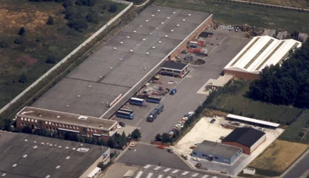 Uzņēmuma atrašanās vieta 1970. gadā